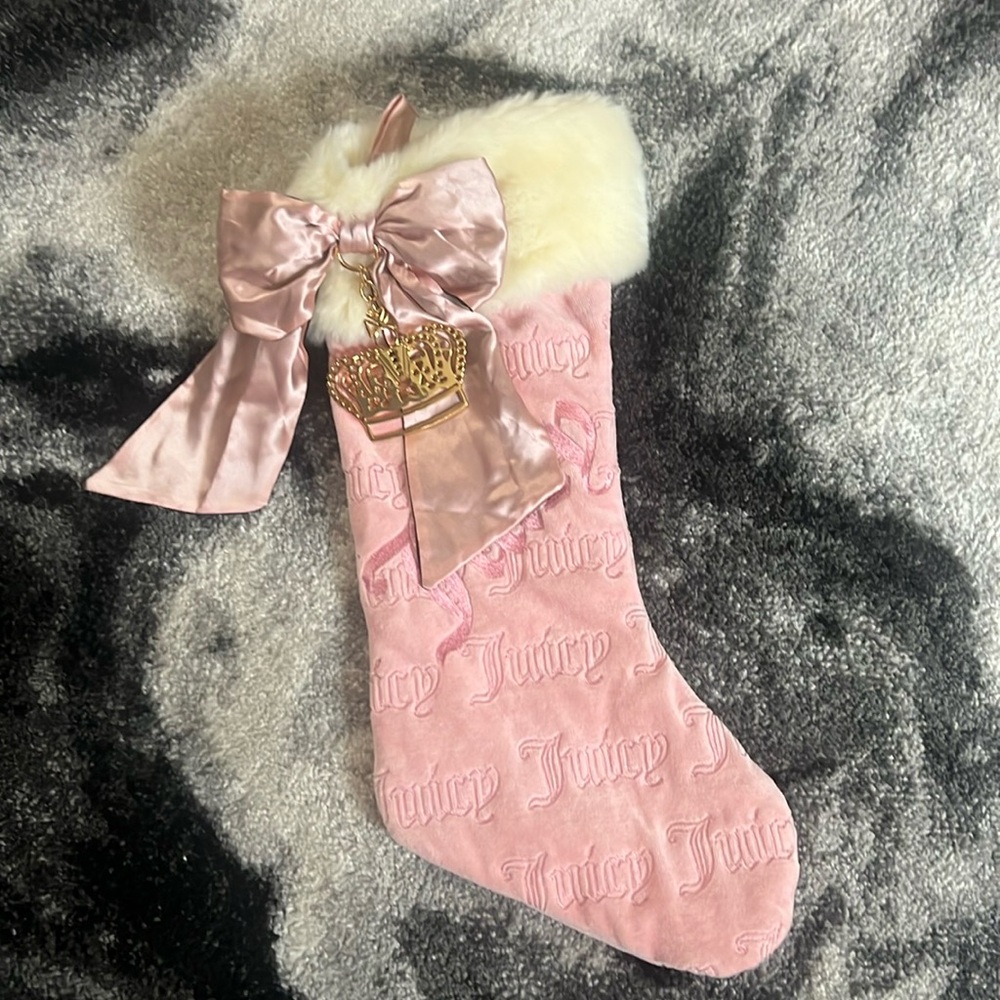 Vintage Juicy Couture Christmas Stocking